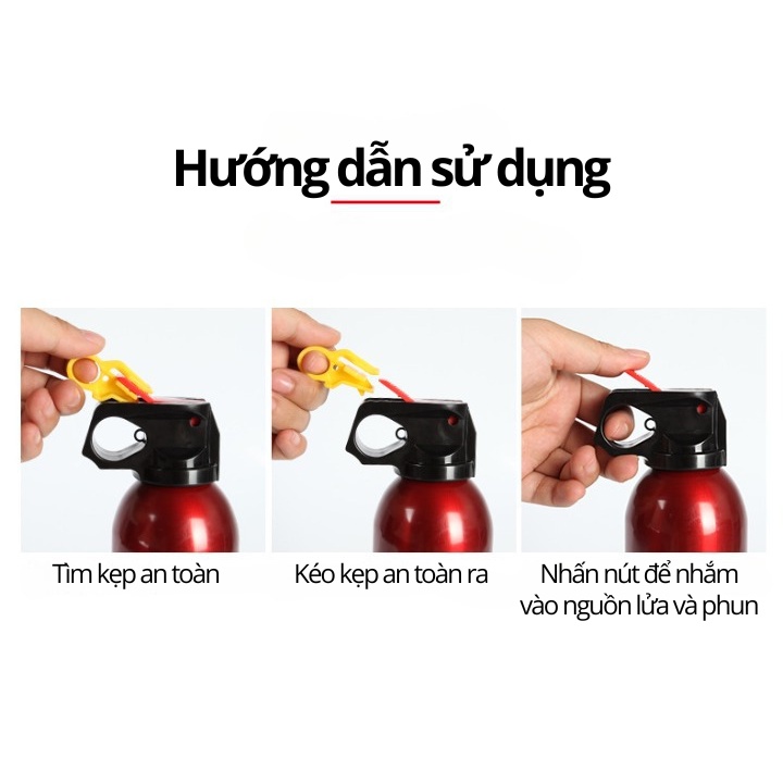 Bình Chữa Cháy Mini Sharpots Bình Cứu Hoả Dạng Lỏng Cho Ô Tô Và Gia Dụng Trangdiemxe 4