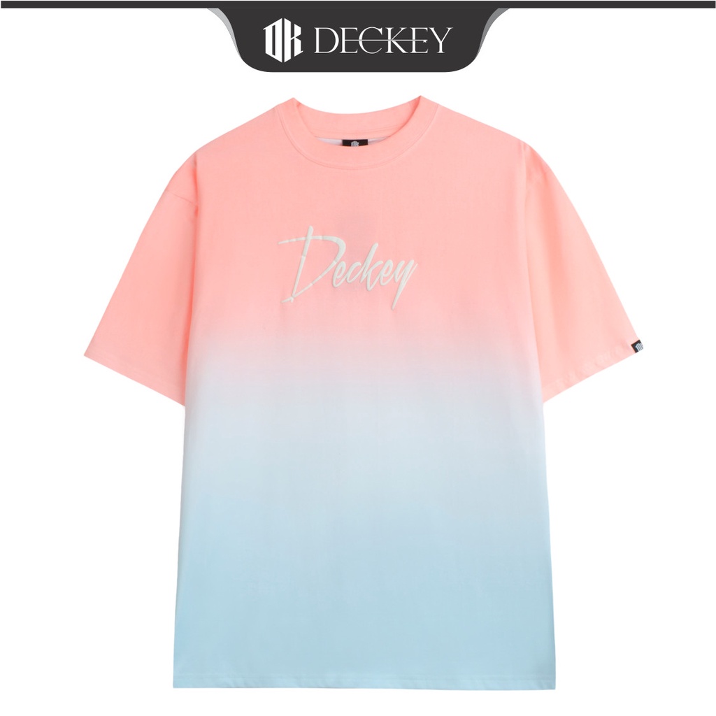 Áo Thun Cotton Unisex Nam Nữ Form Rộng Local Brand Deckey Pastel