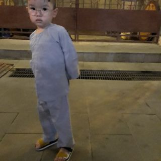 Đồ lam đi chùa cho bé