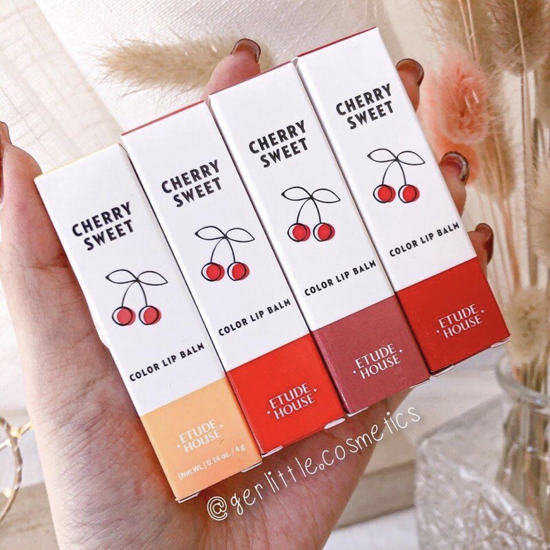 SON DƯỠNG TRÁI CÂY CHERRY SWEET COLOR LIP BALM