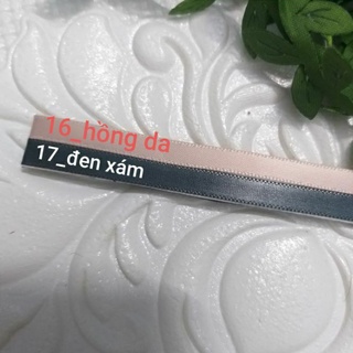 Ruy băng lụa ,size 6MM .(dây 10 mét )