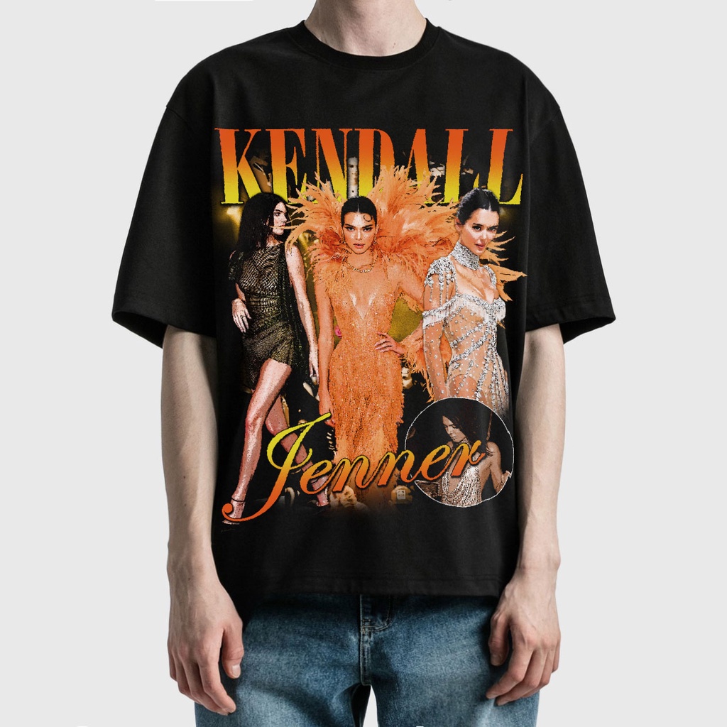 BLANK | Áo Thun KENDALL 1.0 Tay Lỡ Unisex - Đen/Trắng Cổ Tròn