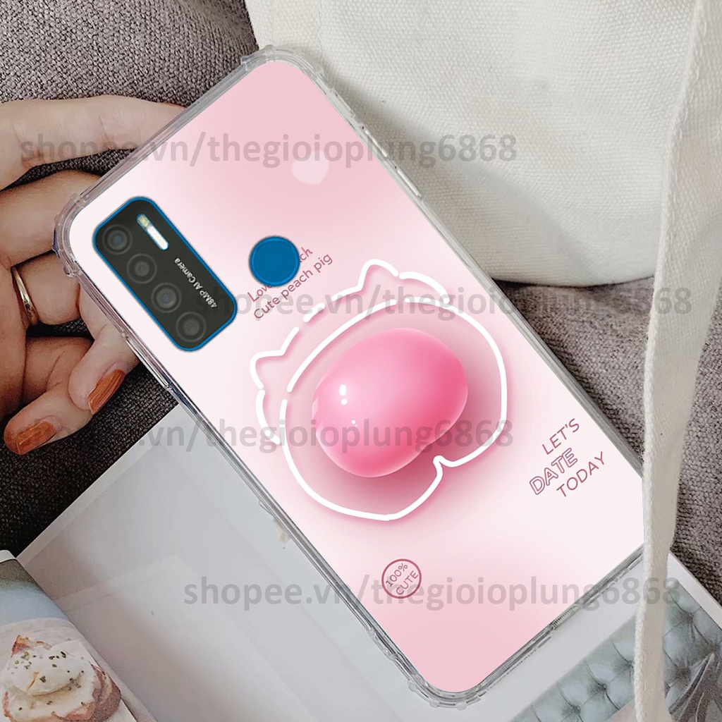 Ốp Vsmart Star 5 / Joy 4 / Live 4 in hình caro gấu vịt cute dễ thương, đầy đáng yêu