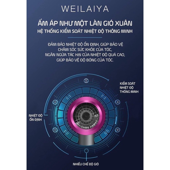 Máy sấy tóc Weilaya ❤️