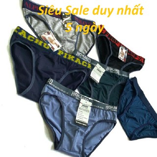 Quần sịp nam - sét 5 quần sịp tam giác