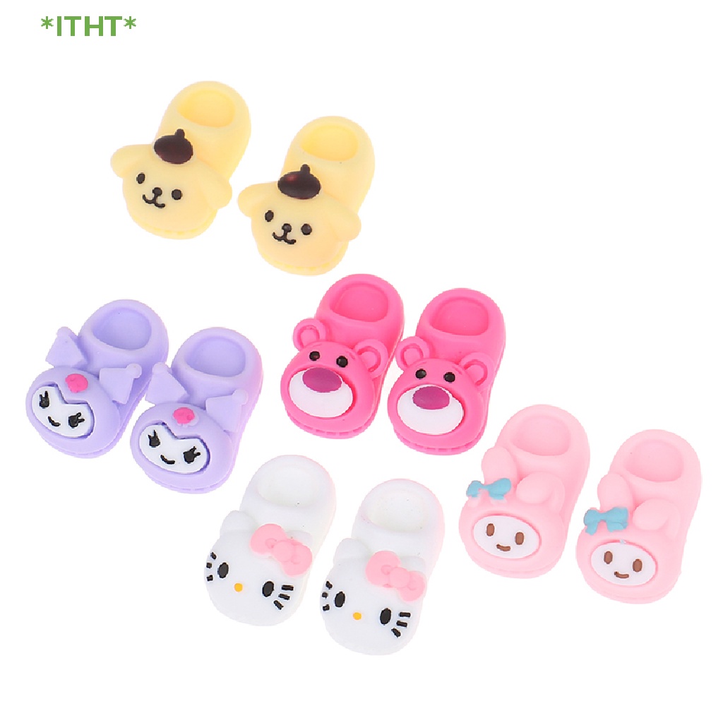 1 Đôi Dép Đi Trong Nhà Búp Bê Tỉ Lệ 1: 12 Mới