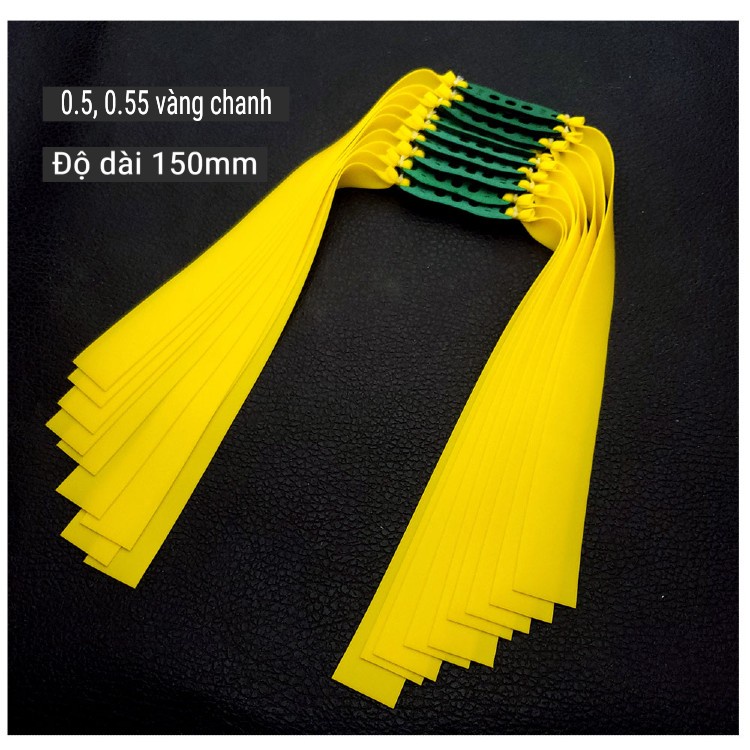 5 Thun ná cao su, dây ná chính hãng precise 0.55mm độ chính xác cao, siêu bền chất lượng cao cấp