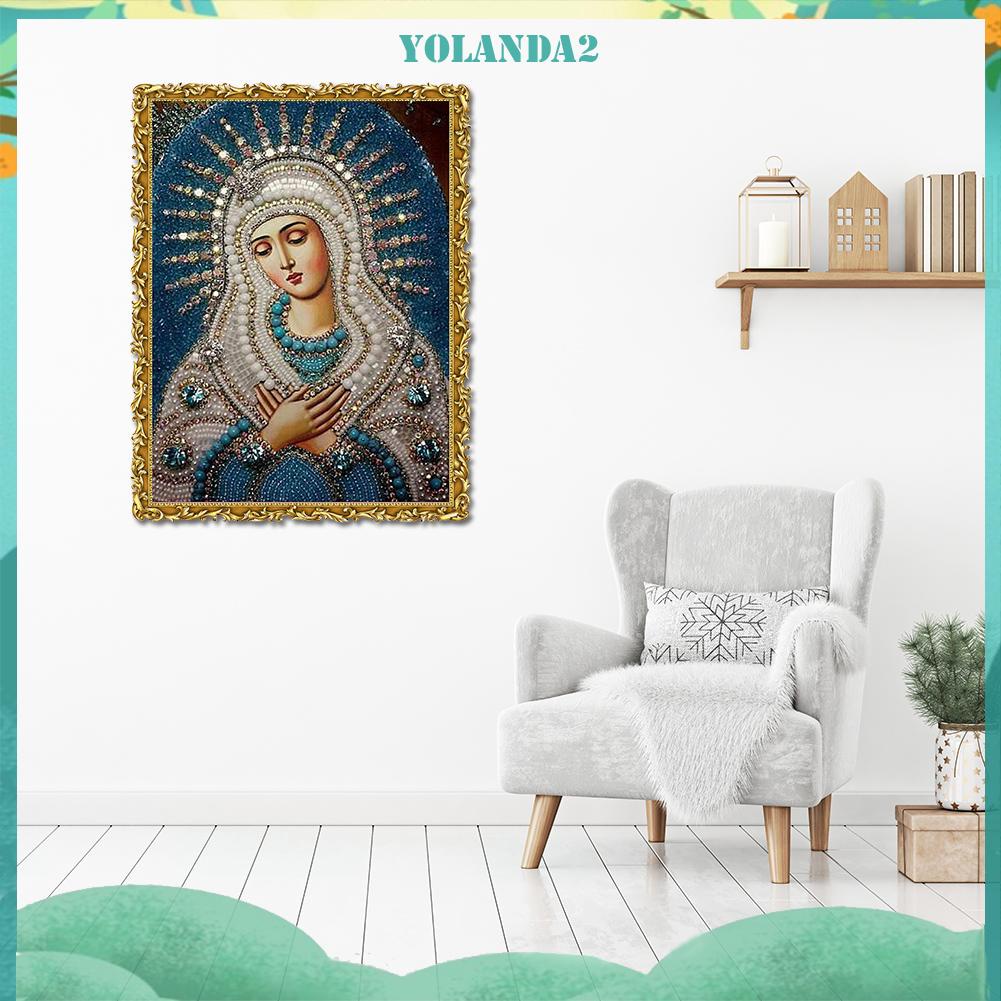 Bộ tranh đính đá 5D tự làm hình tôn giáo