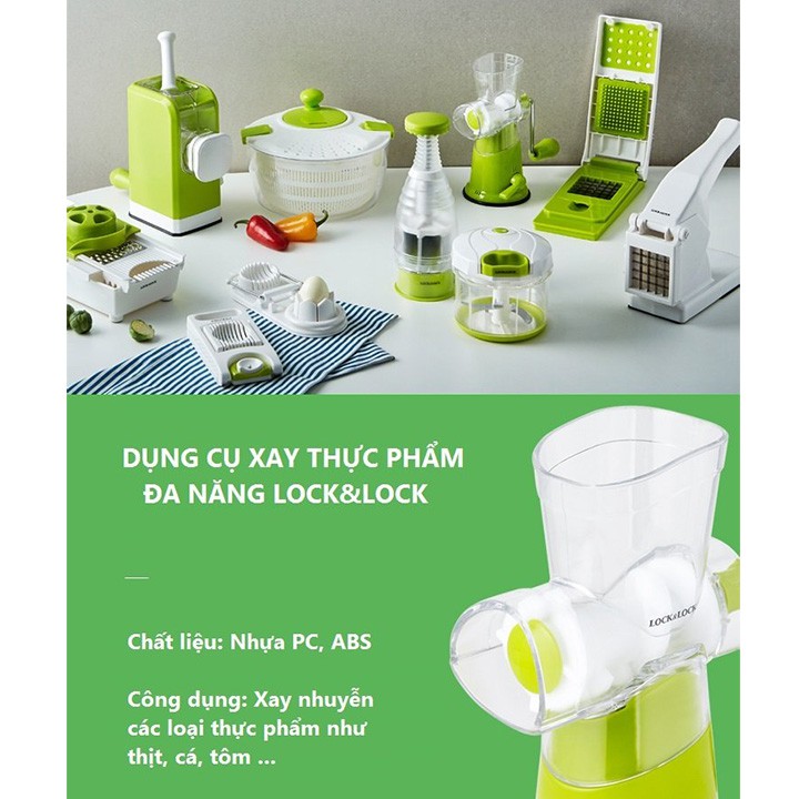 Máy xay thịt bằng tay Lock&amp;Lock Multi Mincer CKS304