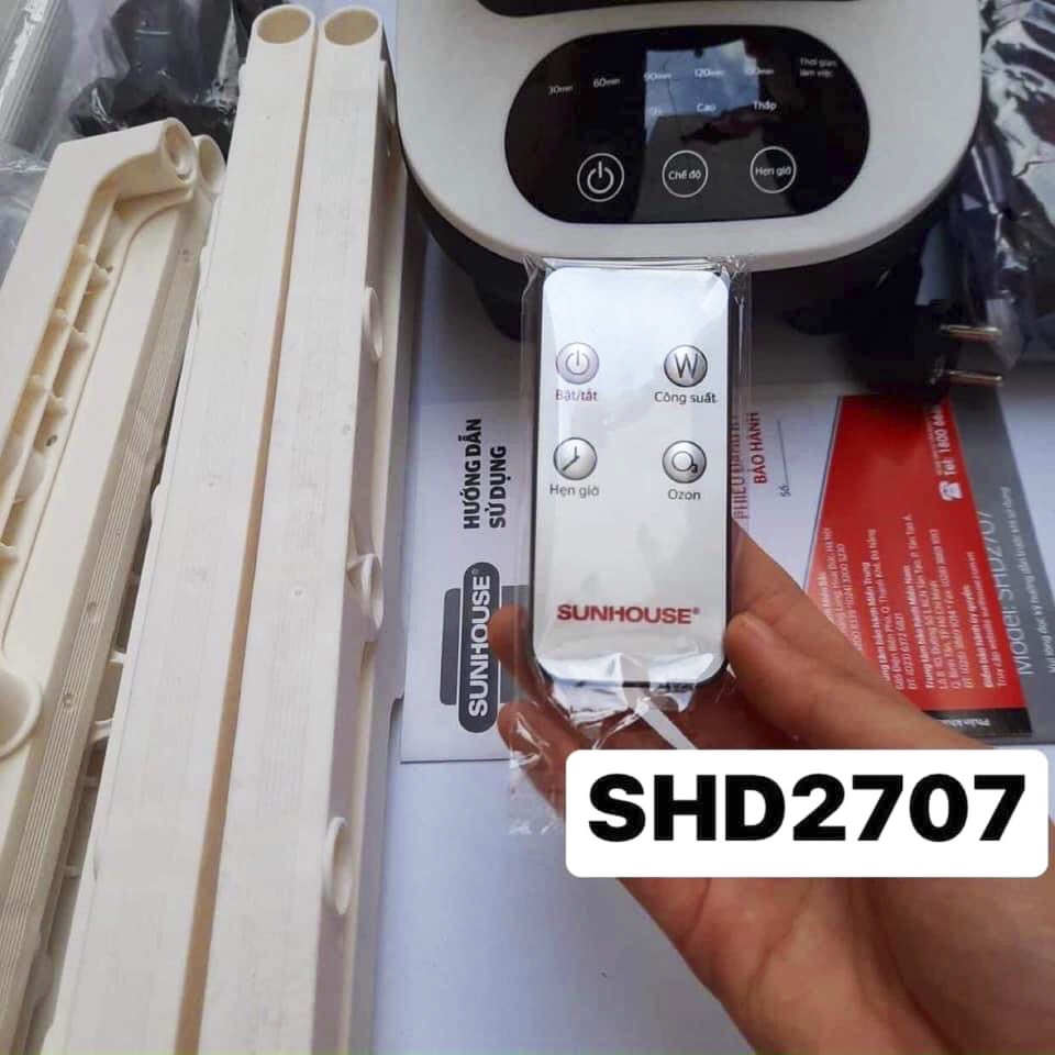 Điều khiển tủ sấy quần áo sunhouse SHD2707