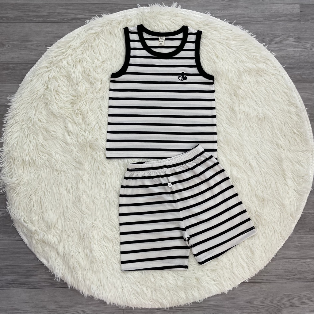 Bộ Sát nách Cho Bé⚡ FREE SHIP⚡ Bộ ba lỗ Chất Thun Lạnh siêu mềm mịn thoáng mát