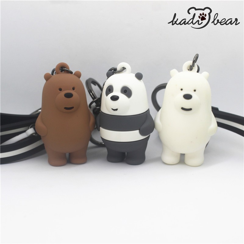 Móc Khóa Gấu We Bare Bears