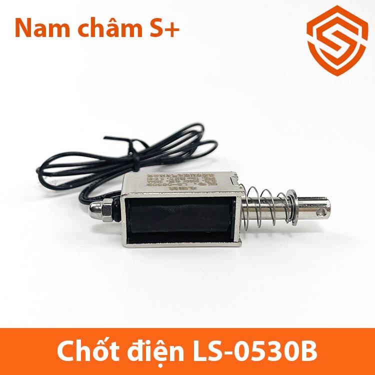 Khóa cửa nam châm điện LS-0530B 12V 24V