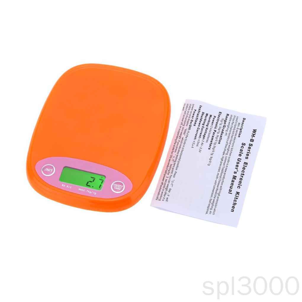 Cân Điện Tử Spl-Wh-B12L 7kg X 1g Dùng Cho Nhà Bếp
