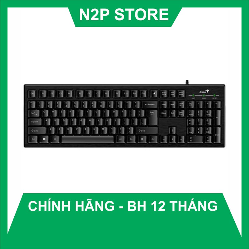 Bàn phím có dây Genius SMART 101/ 117 - USB (Hãng phân phối chính thức)