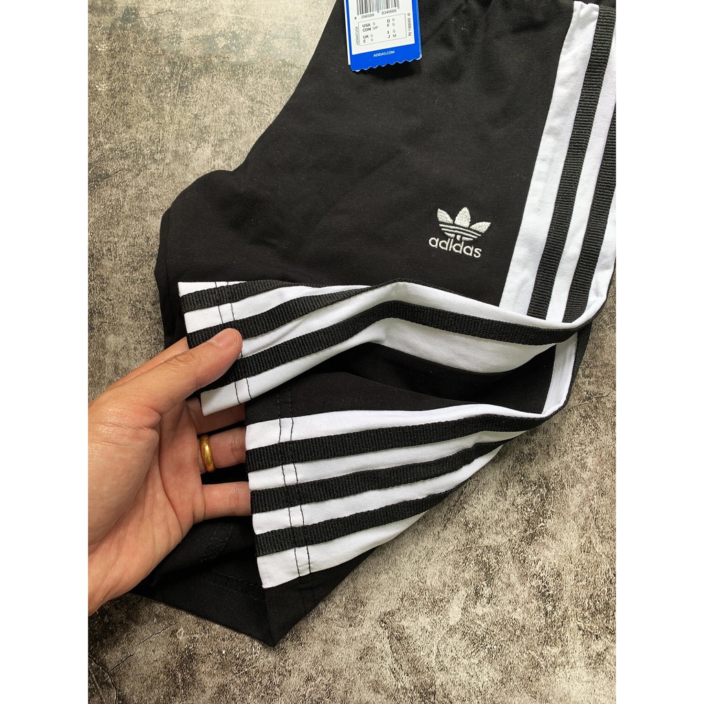 (HÀNG XUẤT XỊN) Quần legging short das sọc to 1705-2 Panel Cycle Tights Made in Cambodia full tag code SIZE S M L