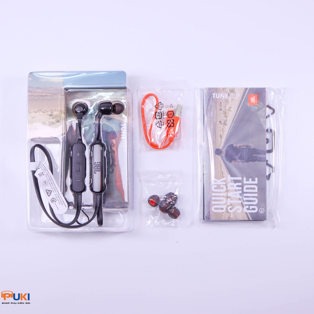 Tai nghe bluetooth JBL tune 115 BT - Tai nghe JBL T115BT chính hãng | Ảnh shop tự chụp |