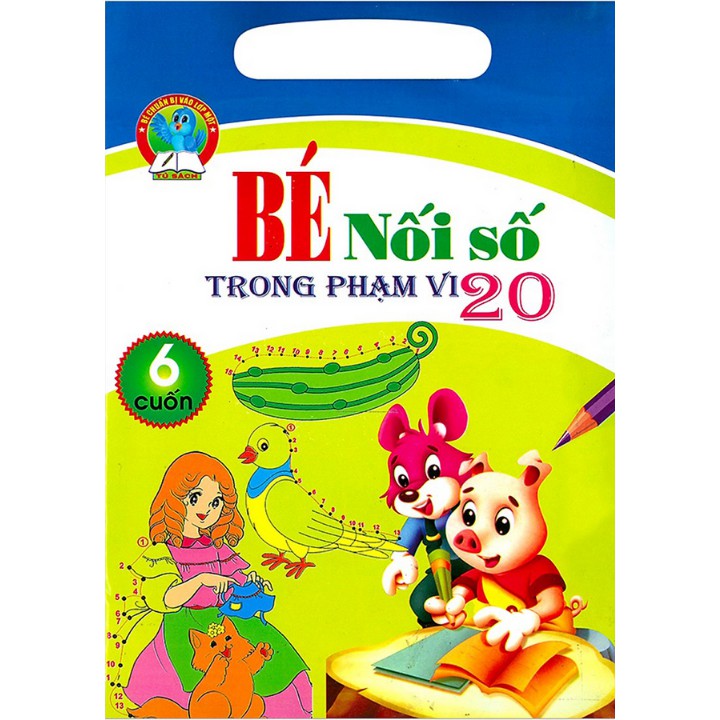 Sách - Bé nối số trong phạm vi 20 (6 cuốn)