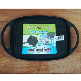Khuôn Nướng Chống Dính Hình Oval Huỳnh Anh-23x30cm