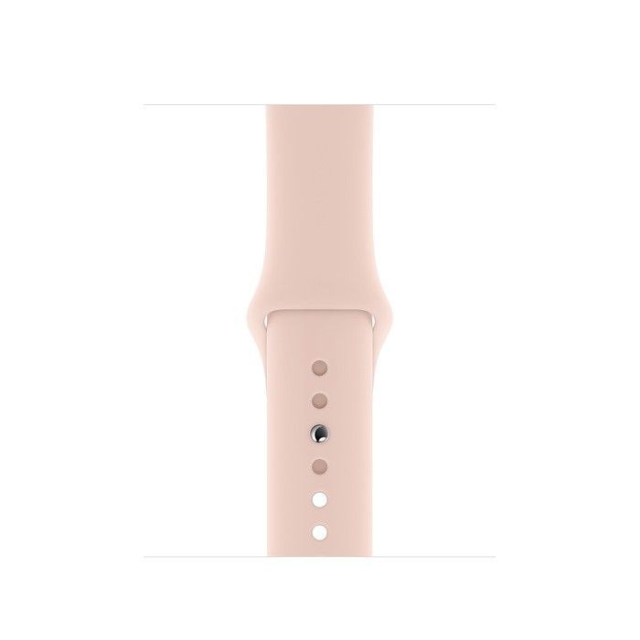 [Giá siêu tốt] Đồng Hồ Thông Mịnh Apple Watch Series 4 LTE Gold Aluminium Case with Pink Sport Band 99%