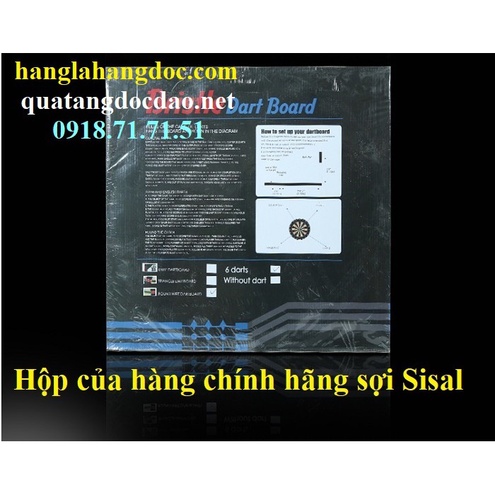 Bảng phóng phi tiêu 18 inches  cao cấp, chuyên nghiệp chính hãng