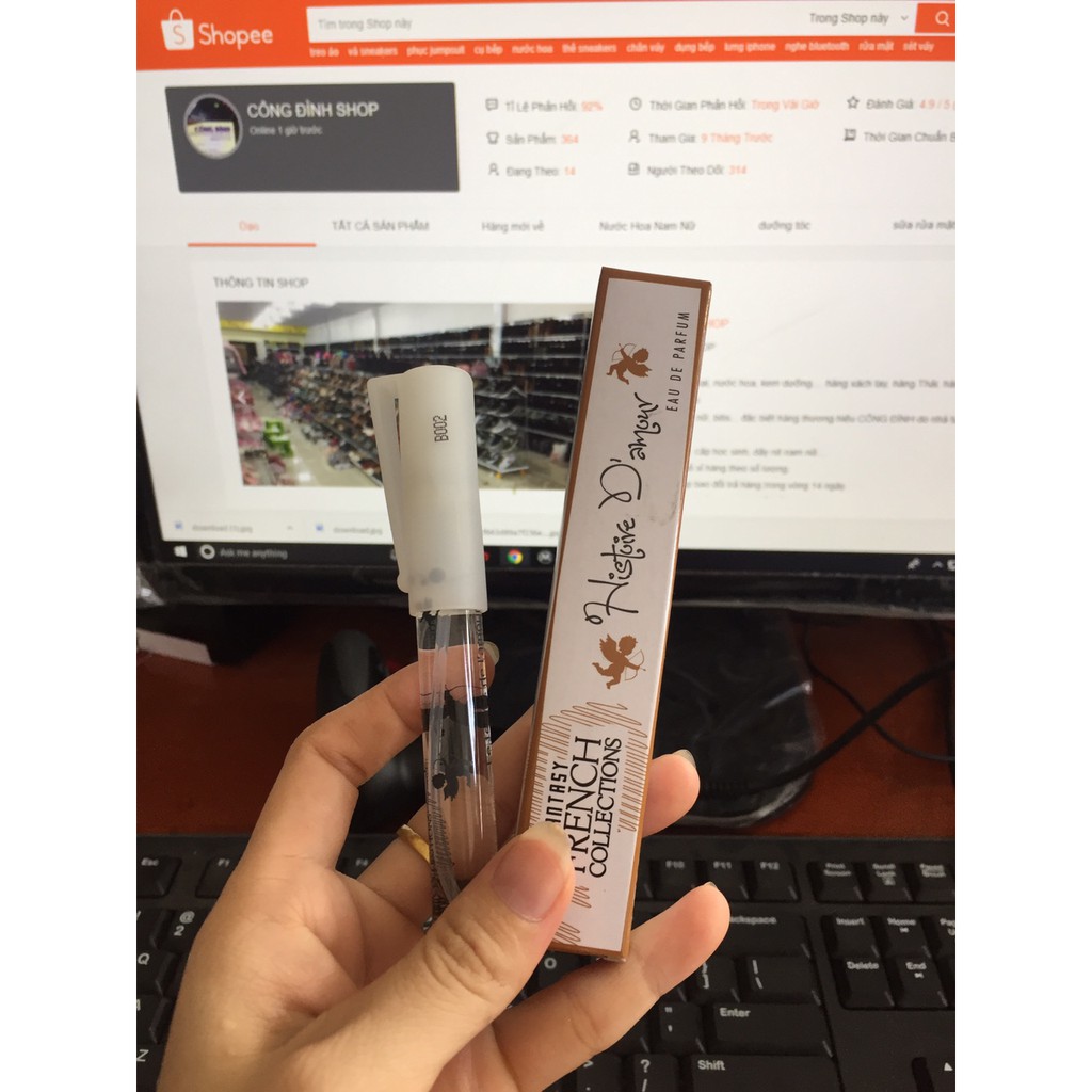 Nước hoa cây bút Fantasy 8ml