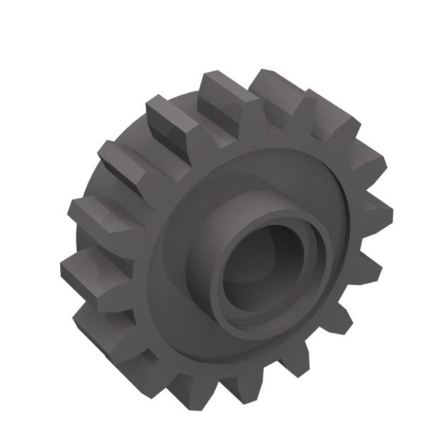 Đồ chơi giáo dục lắp ráp   logo moc combo 3 bánh răng technic tương thích part 6542B g24