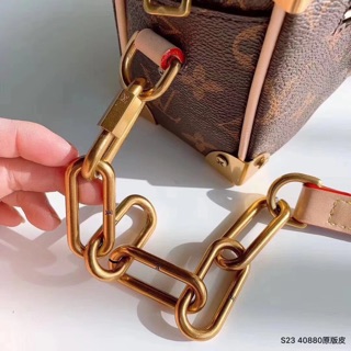 Túi's LV trunk da bò