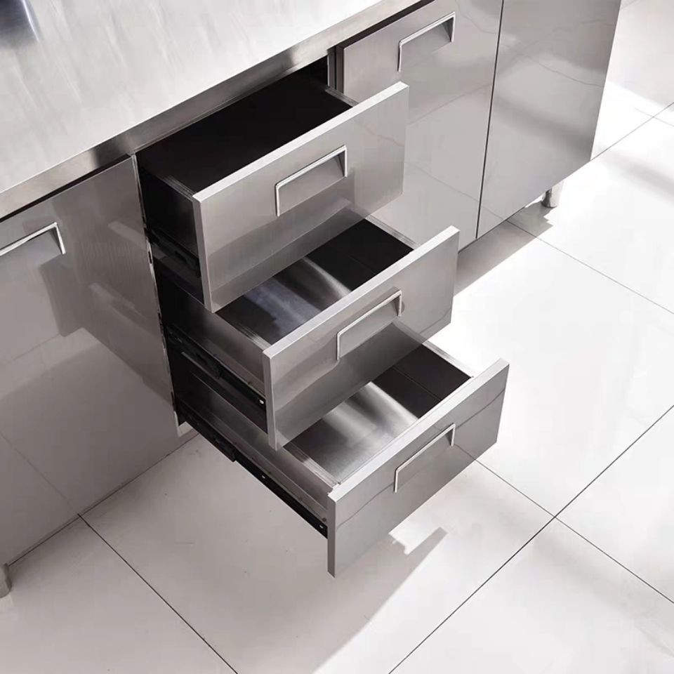 Tủ bếp inox, và tủ, tích hợp, đựng đồ gia đình, cho thuê đơn giản tổng thể, < | BigBuy360 - bigbuy360.vn