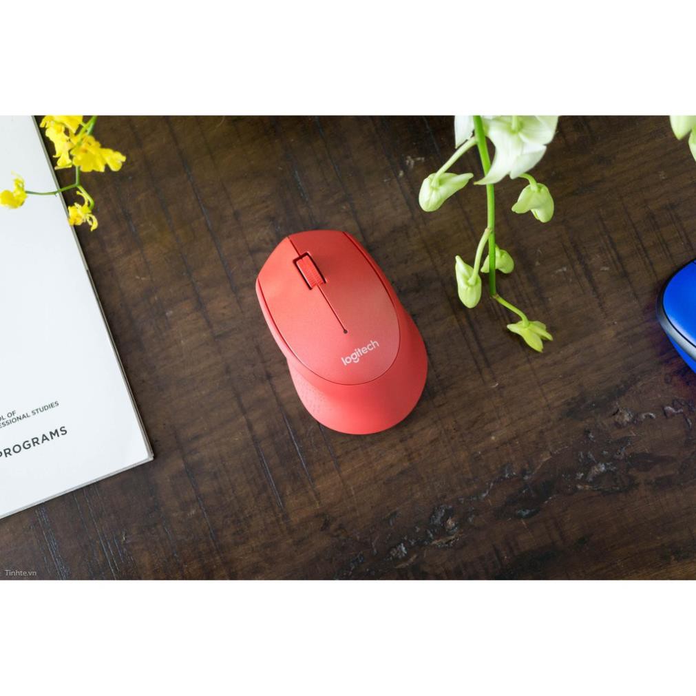 Chuột Logitech M331 Silent Plus - Giảm ồn, Kết nối USB, thuận tay phải, PC/ Laptop | BigBuy360 - bigbuy360.vn