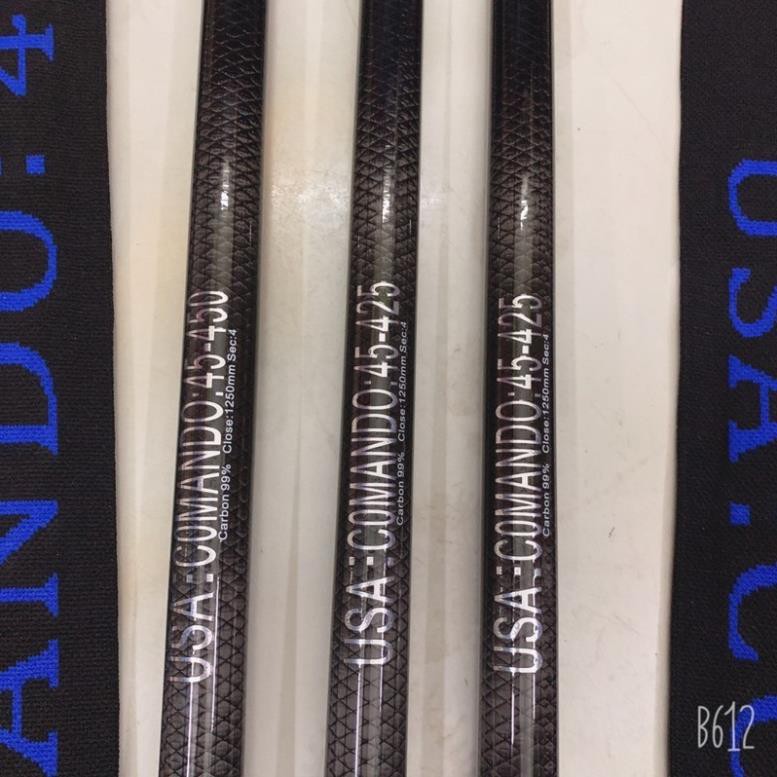 [Hàng Mỹ Chuẩn] Cần Câu Lục USA COMANDO Siêu Cứng, Chất lượng xoắn 4m25 4m5 - đồ câu duli kangh