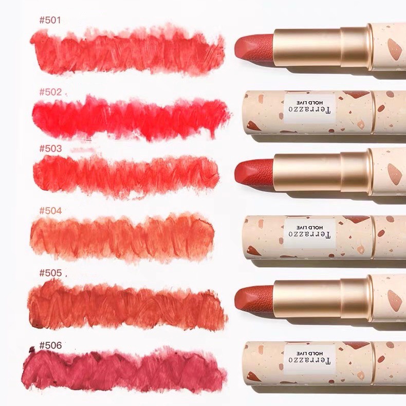 Son thỏi HOLD LIVE mỏng nhẹ mềm môi Terrazzo Dummy Lipstick HL510 HLIV77