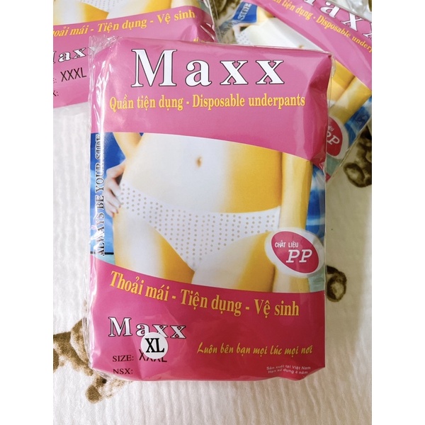 Hàng loại 1 -Set 5 cái quần lót giấy Max sau sinh