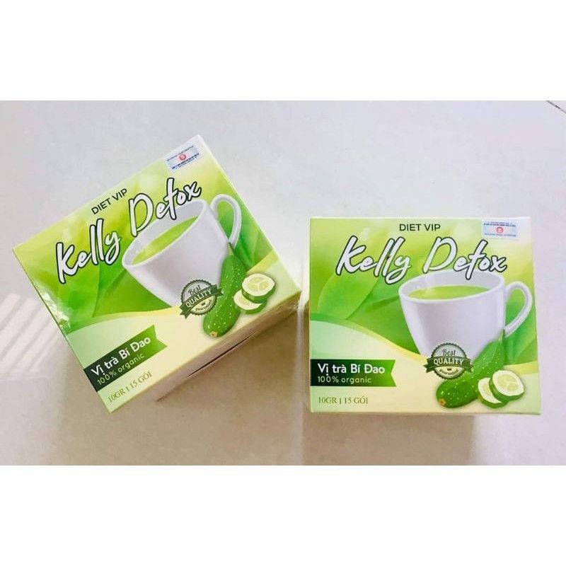 Combo 2 Trà Detox Kelly (Đào , Bí Đao ,Xoài , Ngũ Cốc , Matcha) Đánh Bay Mọi Mỡ Thừa