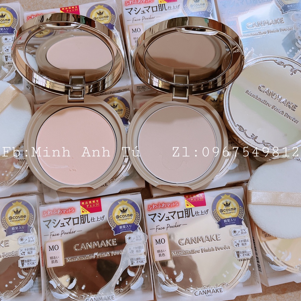 Phấn phủ Canmake Marshmallow Finish Powder Nhật Bản [Chính Hãng]