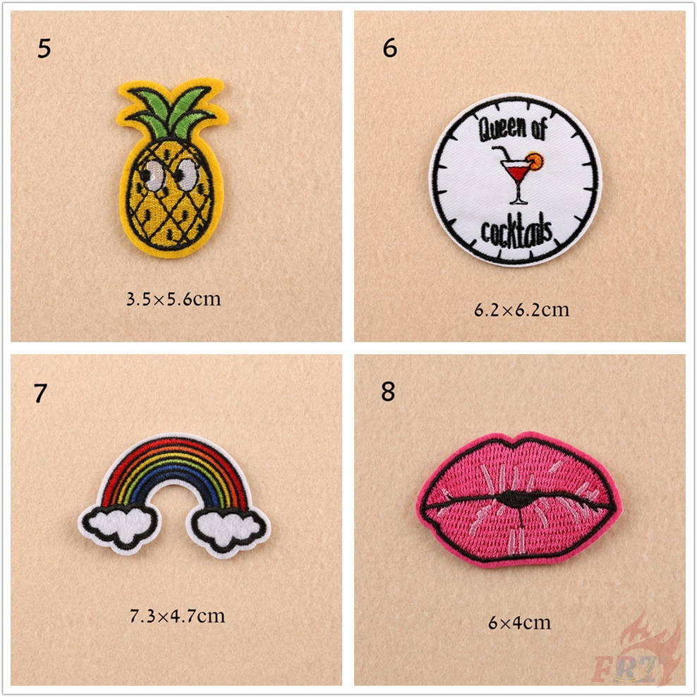 Miếng thêu/ủi họa tiết dùng trang trí hàng hóa