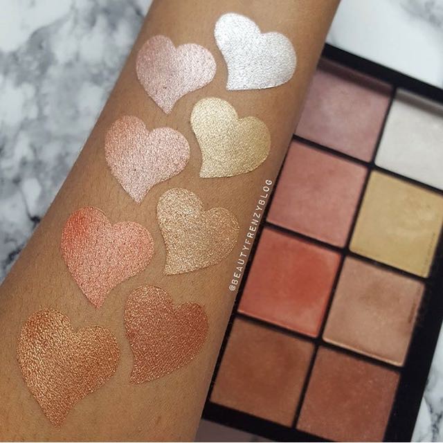 Bắt sáng Makeup Revolution Highlight Palette Pro Glow 2