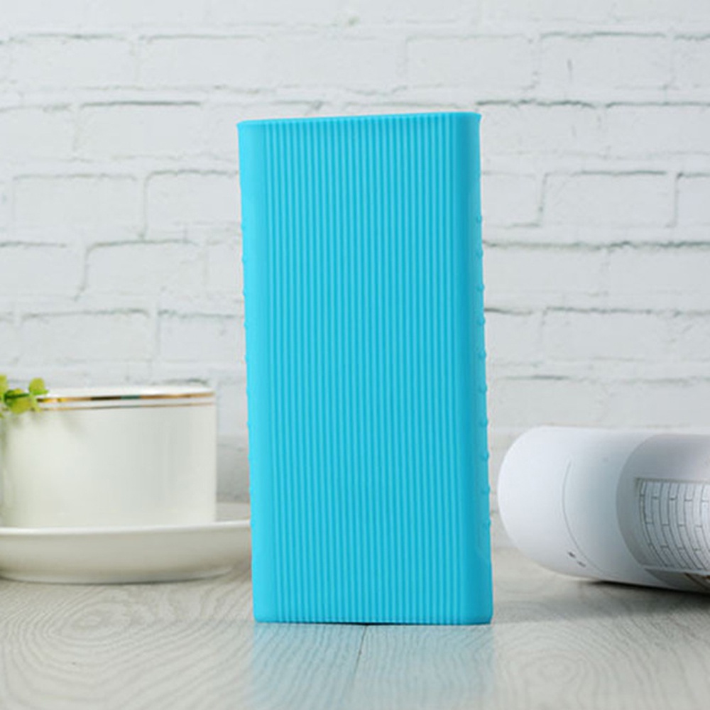 Vỏ bảo vệ pin sạc dự phòng Xiaomi 2 dung lượng 10000mah cổng usb chất liệu silicon mềm mại