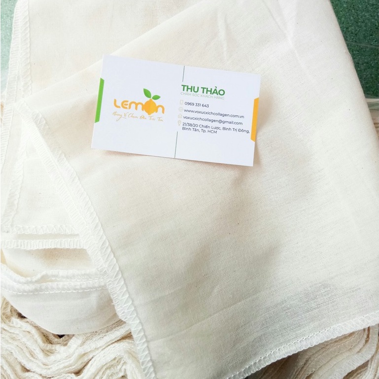Khăn gói đậu hũ/ Khăn lót khuôn đậu phụ nhiều cỡ 100% Cotton