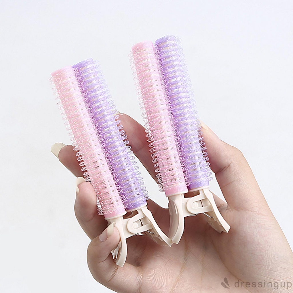 DRESSINGUP-[Hàng mới về] Bộ 2 lô uốn tóc hai lớp tạo kiểu tóc xoăn tự nhiên tinh tế