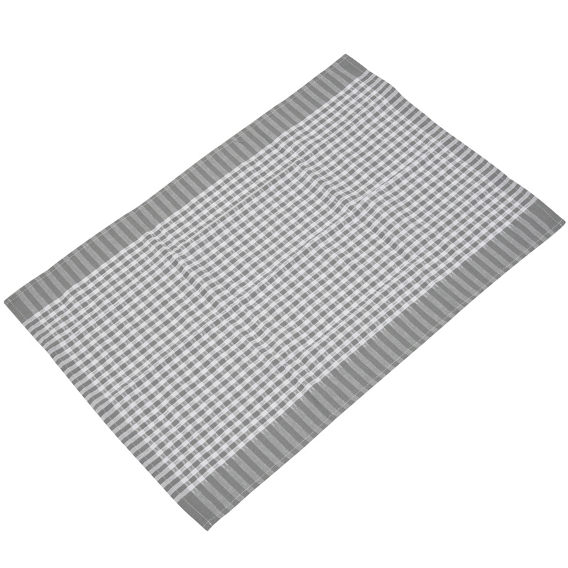 Set 3 Khăn Lau 100% Cotton Tự Nhiên Thấm Hút Tốt Không Xơ Vải 18x25 Inch