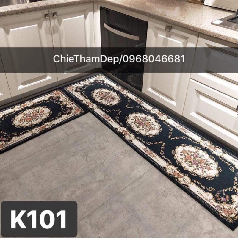 Thảm Bếp Nhung Dệt Cao Cấp K101