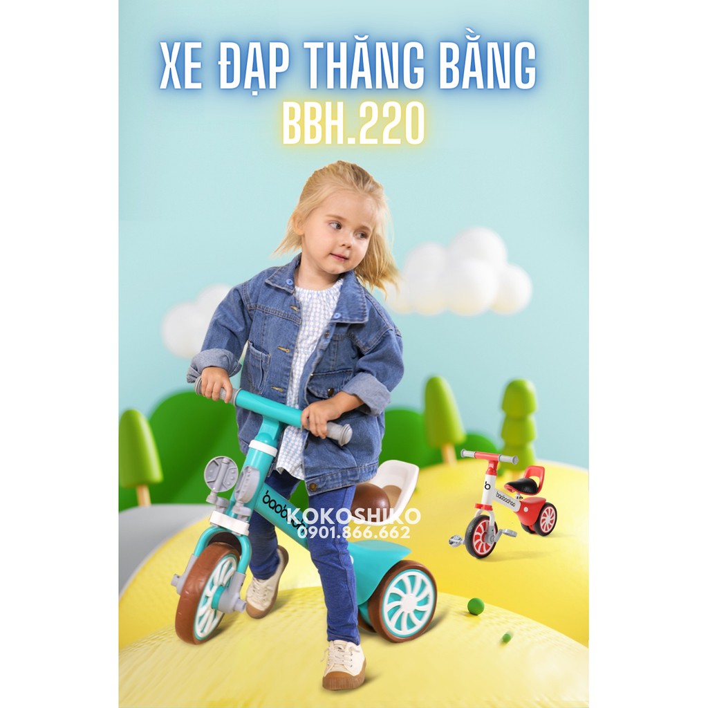 Xe đạp thăng bằng cho bé Baobaohao 220