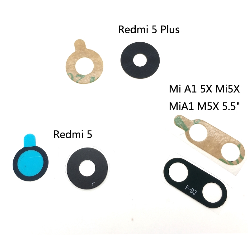 Ống Kính Camera Sau Cho Xiaomi Mi A1 5X Mi5X Mix 2S Max Redmi Note 3 4 5A 7 5 8 6 Pro 6X Plus