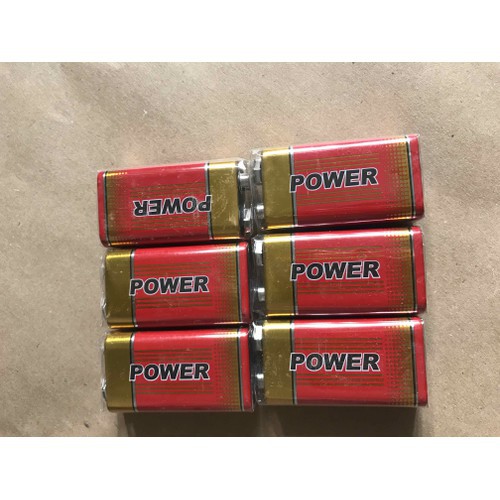 Pin 9V POWER TC best xịn dùng cho bộ test mạng,..cực bền,giá rẻ TTBO's