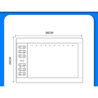 Bảng vẽ điện tử Vinsa 1060P, Bảng vẽ dạy học online cho giáo viên