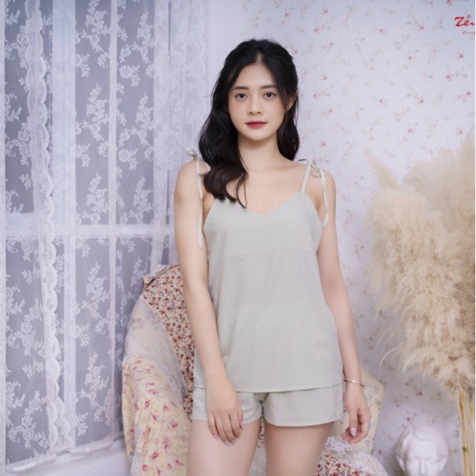 Đồ bộ ngủ nữ mùa hè lụa giấy siêu thoáng, mát mẻ | BigBuy360 - bigbuy360.vn