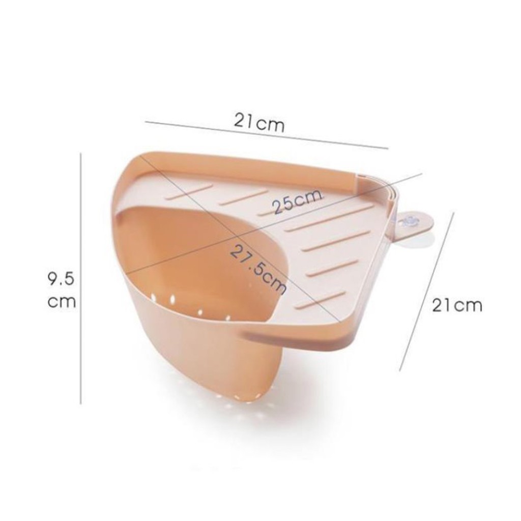 Giá Đựng Đồ Hình Tam Giác Gắn Bồn Rửa Chén Tiện Dụng