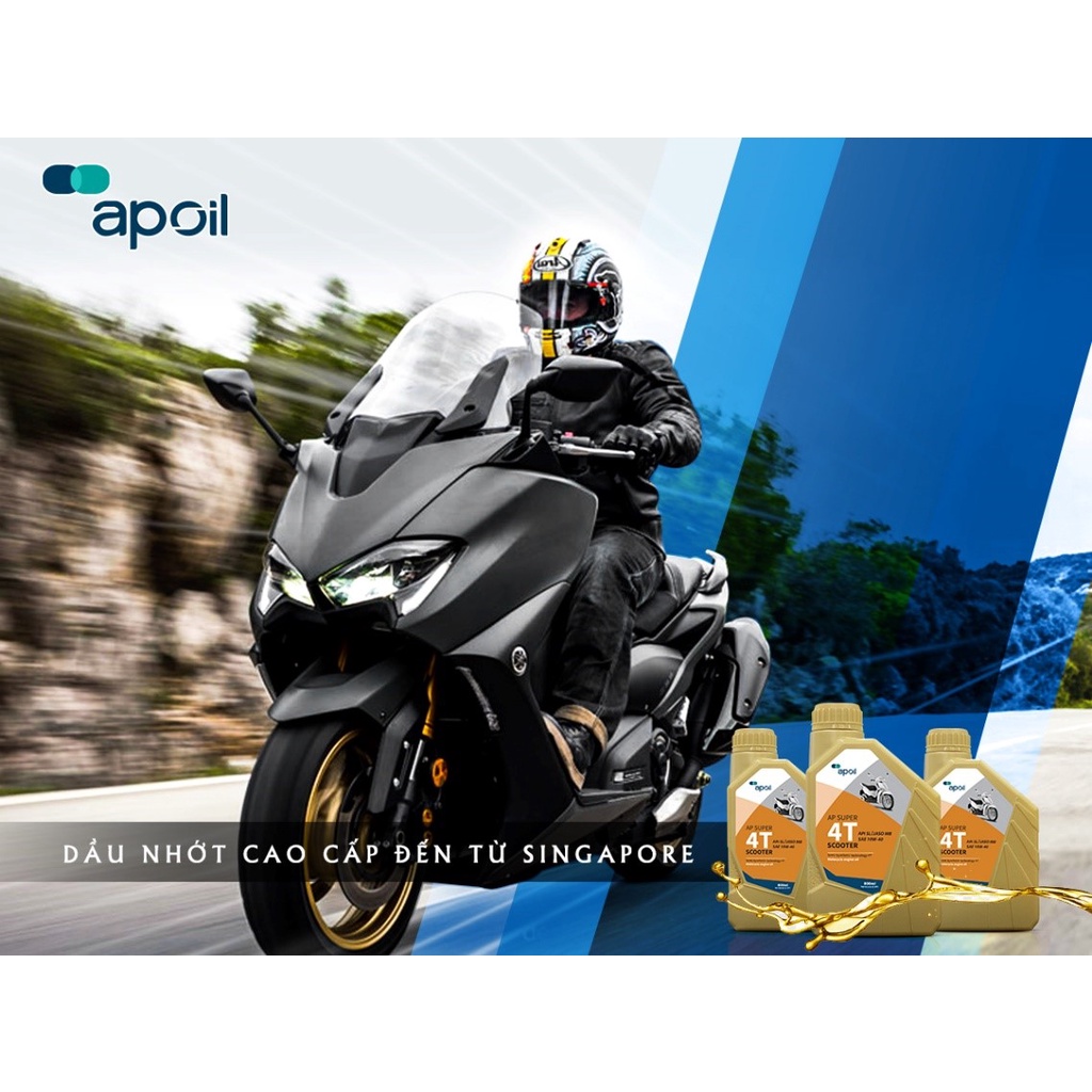 Dầu Nhớt xe ga AP OIL- AP Super 4T Scooter 10W40