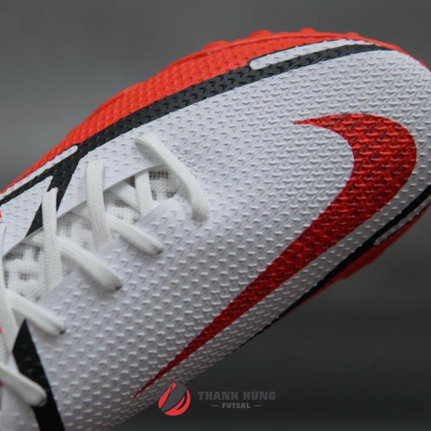 GIÀY ĐÁ BÓNG CHÍNH HÃNG NIKE REACT PHANTOM GT2 PRO TF - DC0768-167 - TRẮNG/ĐỎ/VÀNG ! < ;;;
